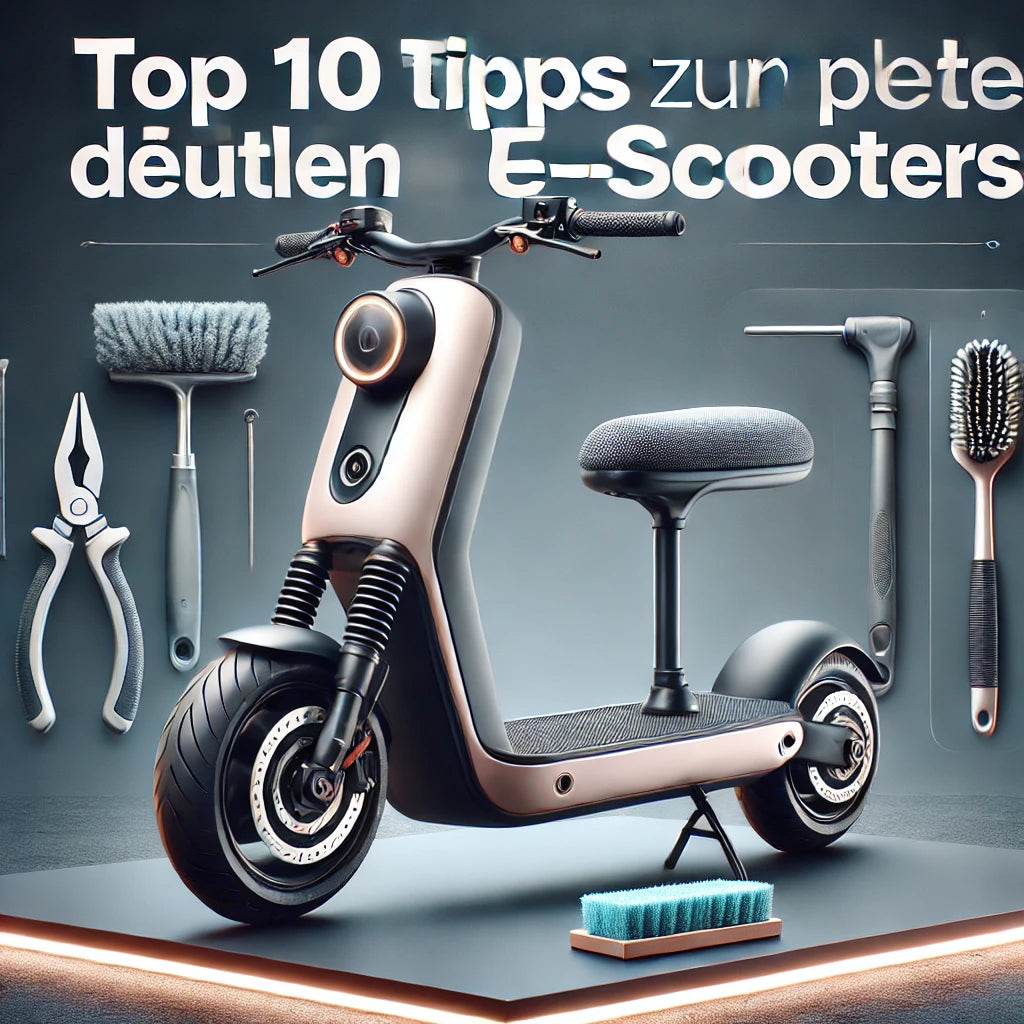 Top 10 Tipps zur Pflege deines E-Scooters