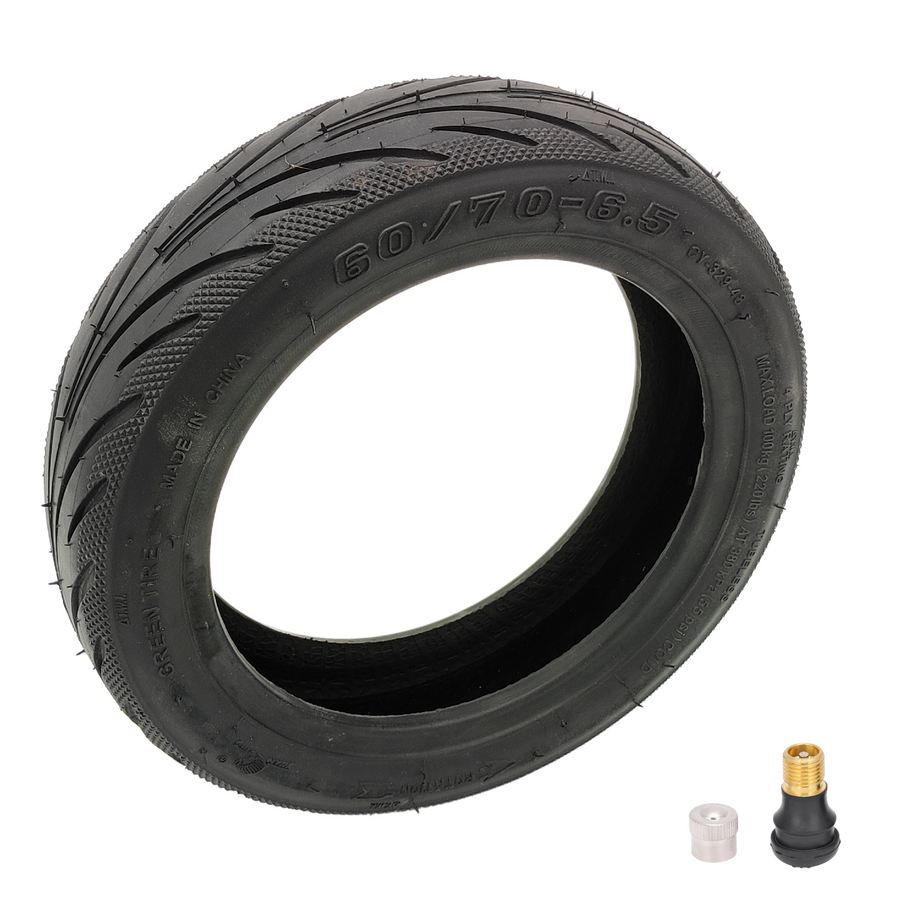 Xiaomi Mi 5 Tubeless Reifen 10x2.5 (60/70-6.5) + Ventil Pannenschutz