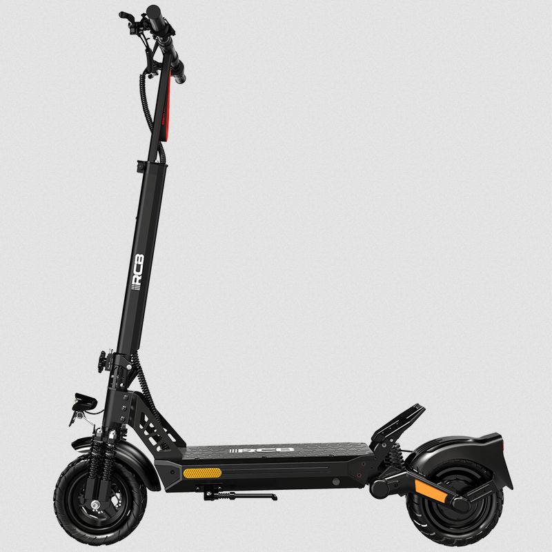 RCB D5 Schwarz Abe Scooter Elektroroller (RCB Tech D5 Schwarz)